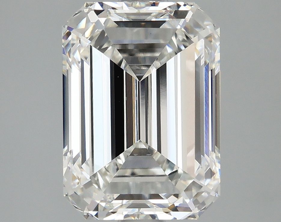 2.91 Carat F-VVS2 Emerald Lab Diamond