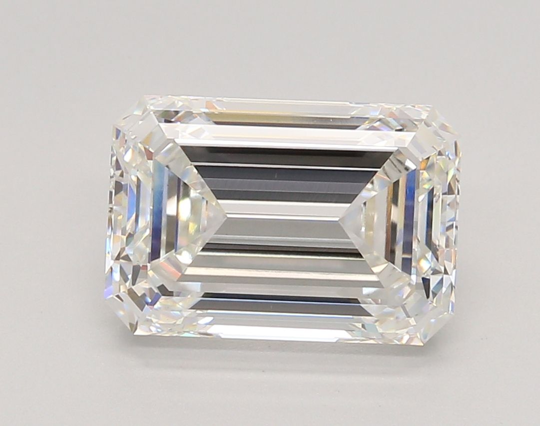 4.03 Carat G-VS1 Emerald Lab Diamond