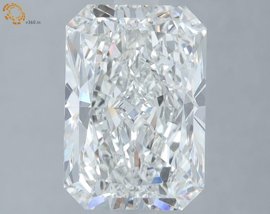 2.50 Carat F-VVS2 Radiant Lab Diamond