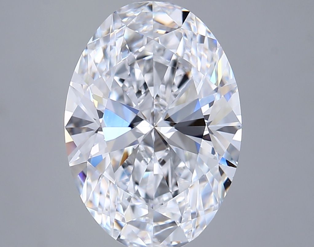 4.89 Carat D-VVS2 Oval Lab Diamond