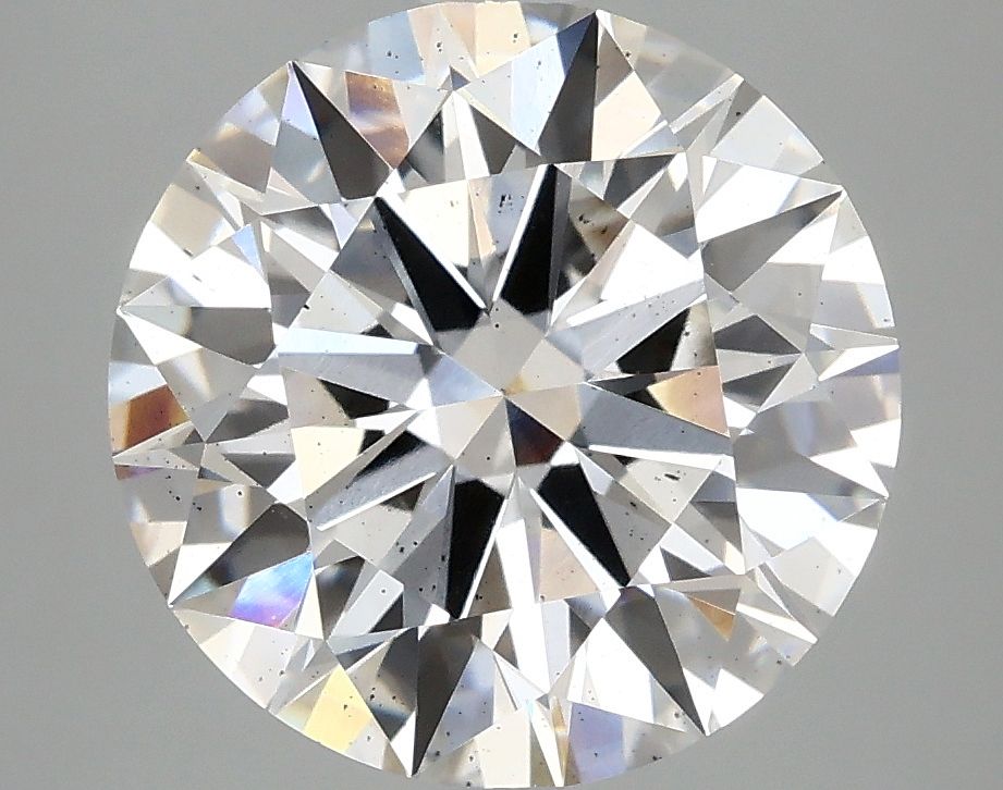 4.33 Carat F-SI1 Round Lab Diamond