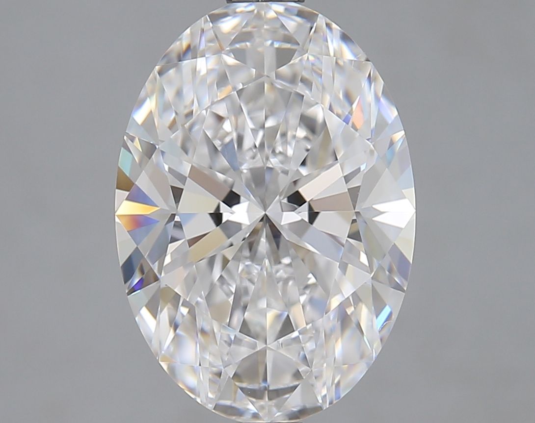 3.05 Carat D VVS1 Oval Lab Diamond