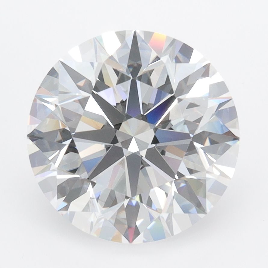 3.52 Carat D-IF Round Lab Diamond