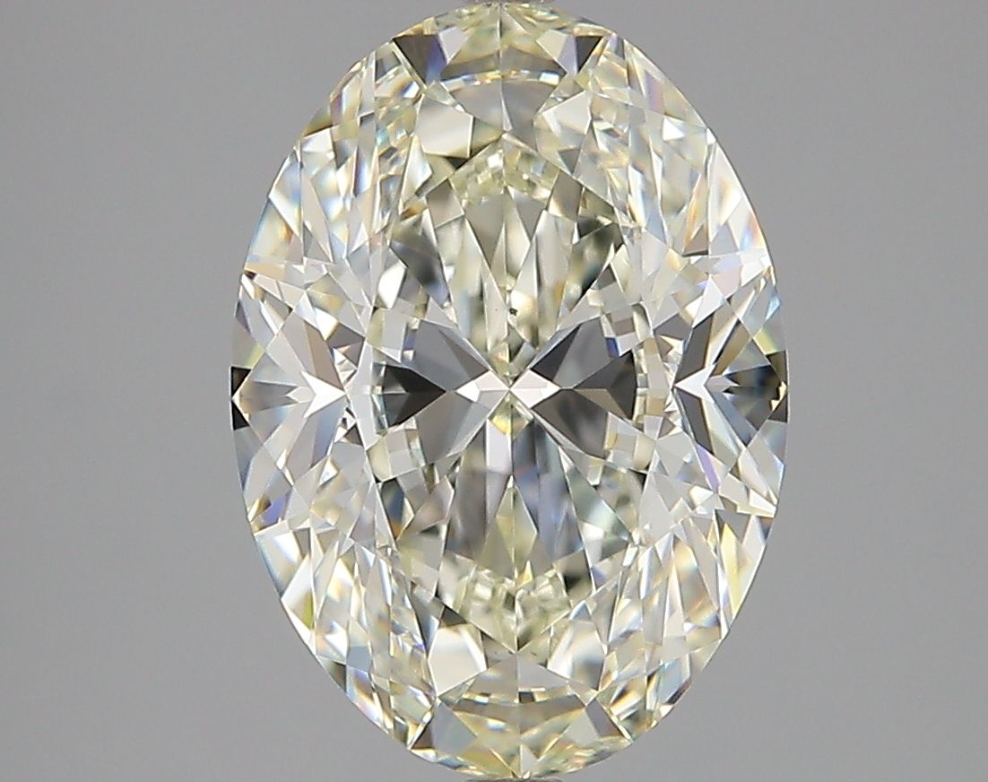 4.02 Carat L-VS2 Oval Cut Diamond