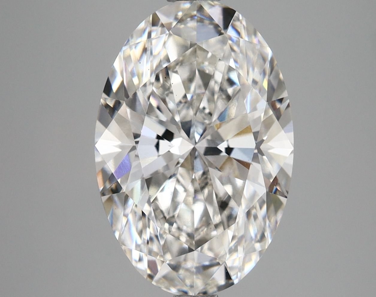 4.50 Carat G-VS2 Oval Lab Diamond