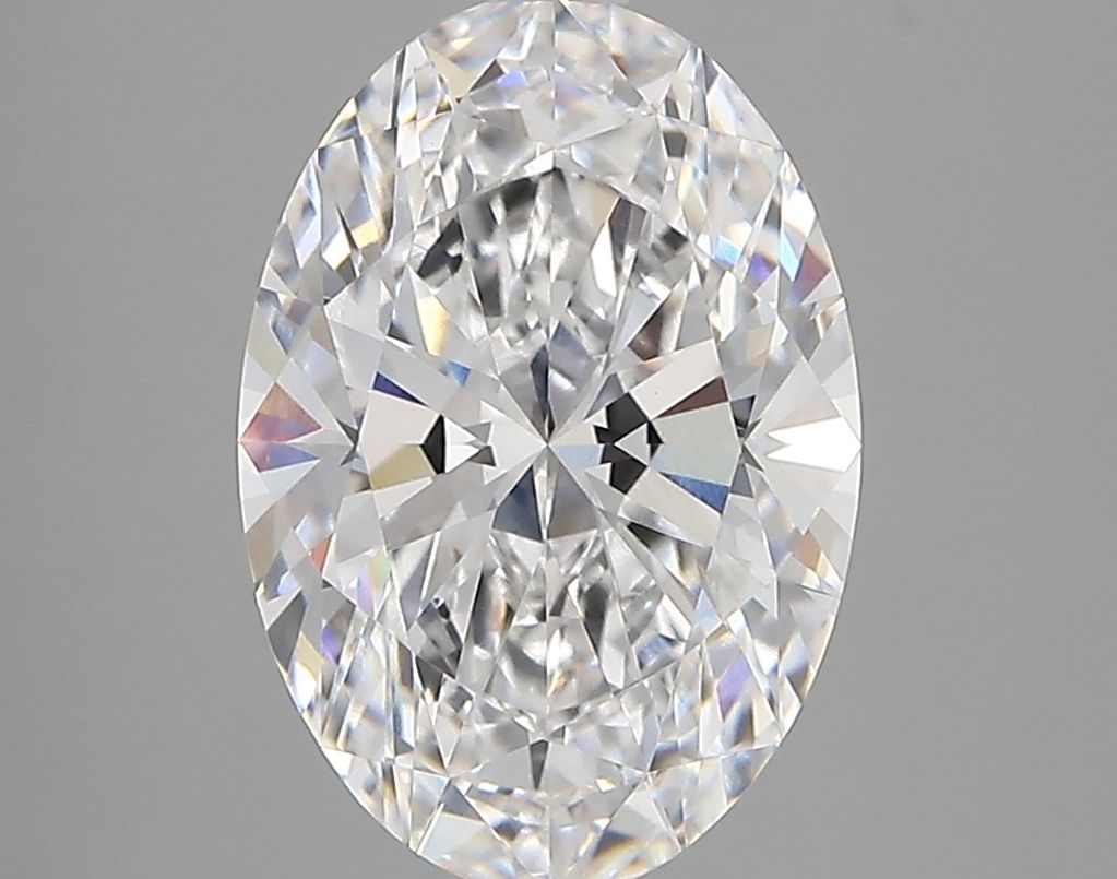 3.01 Carat D-VVS2 Oval Lab Diamond
