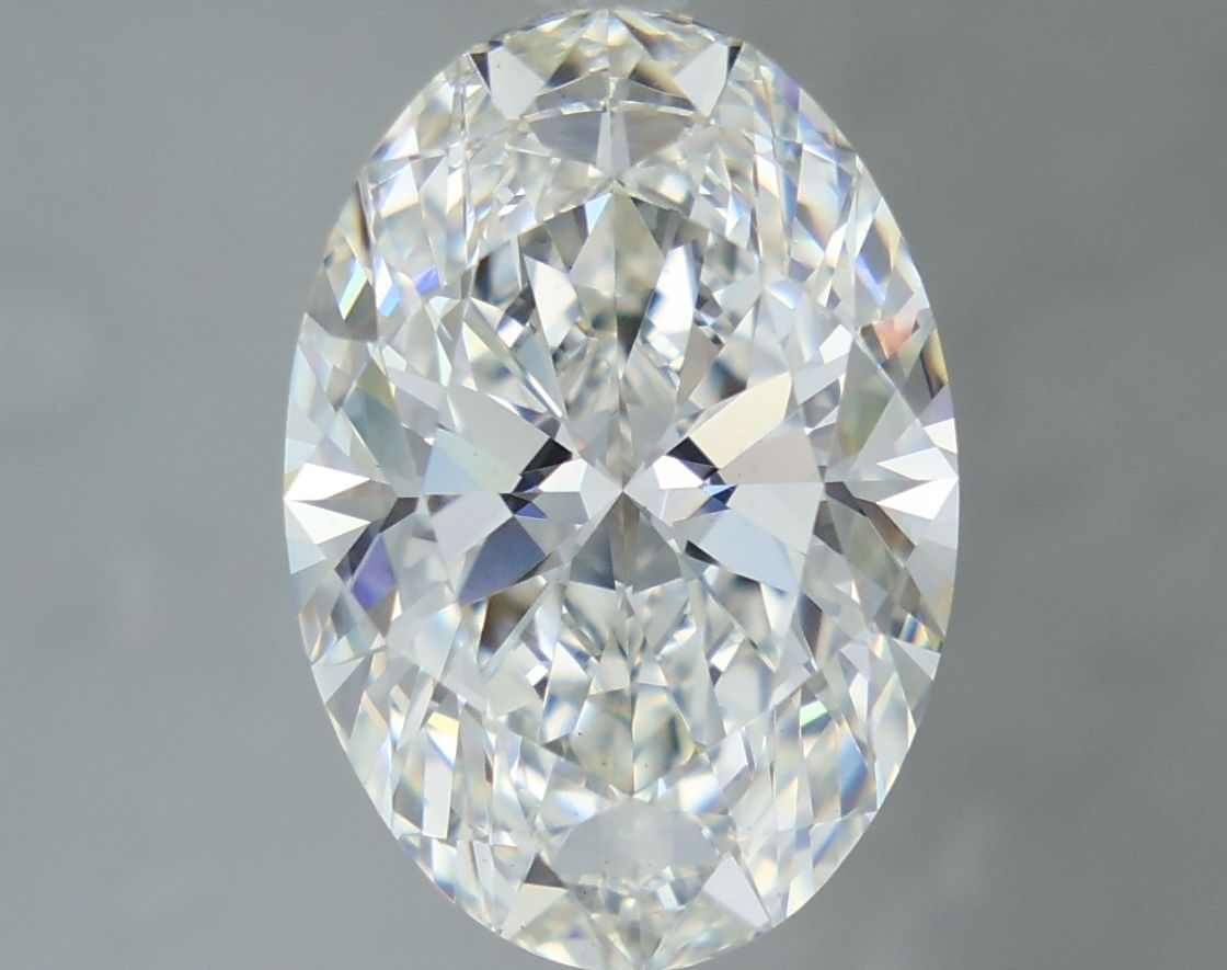 5.12 Carat G-VS1 Oval Lab Diamond