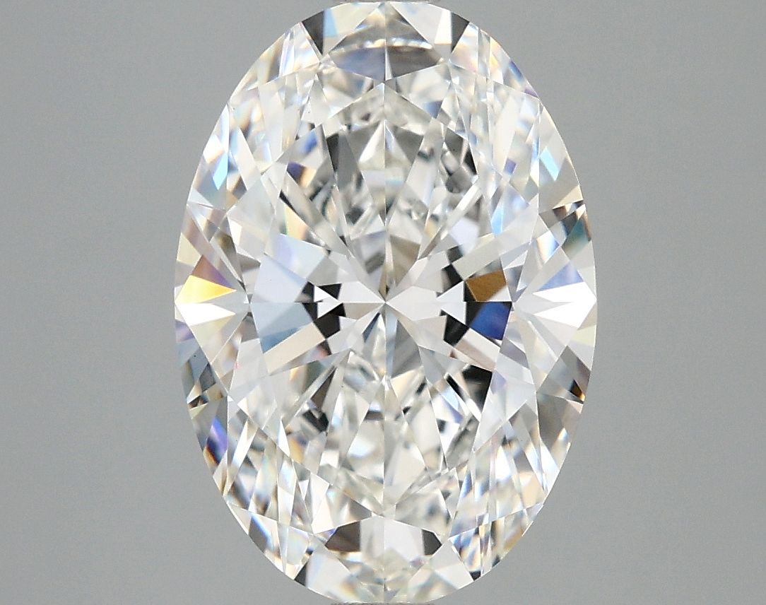 3.93 Carat E-VVS2 Oval Lab Diamond
