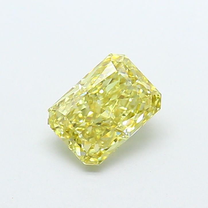 1.61 Carat Radiant Cut Fancy Yellow