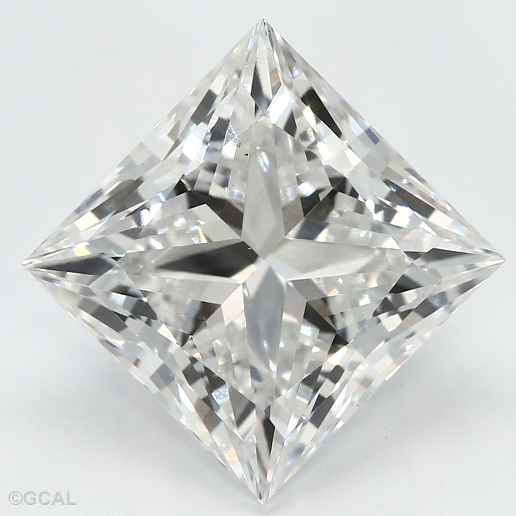 3.06 Carat H-VS2 Princess Lab Diamond