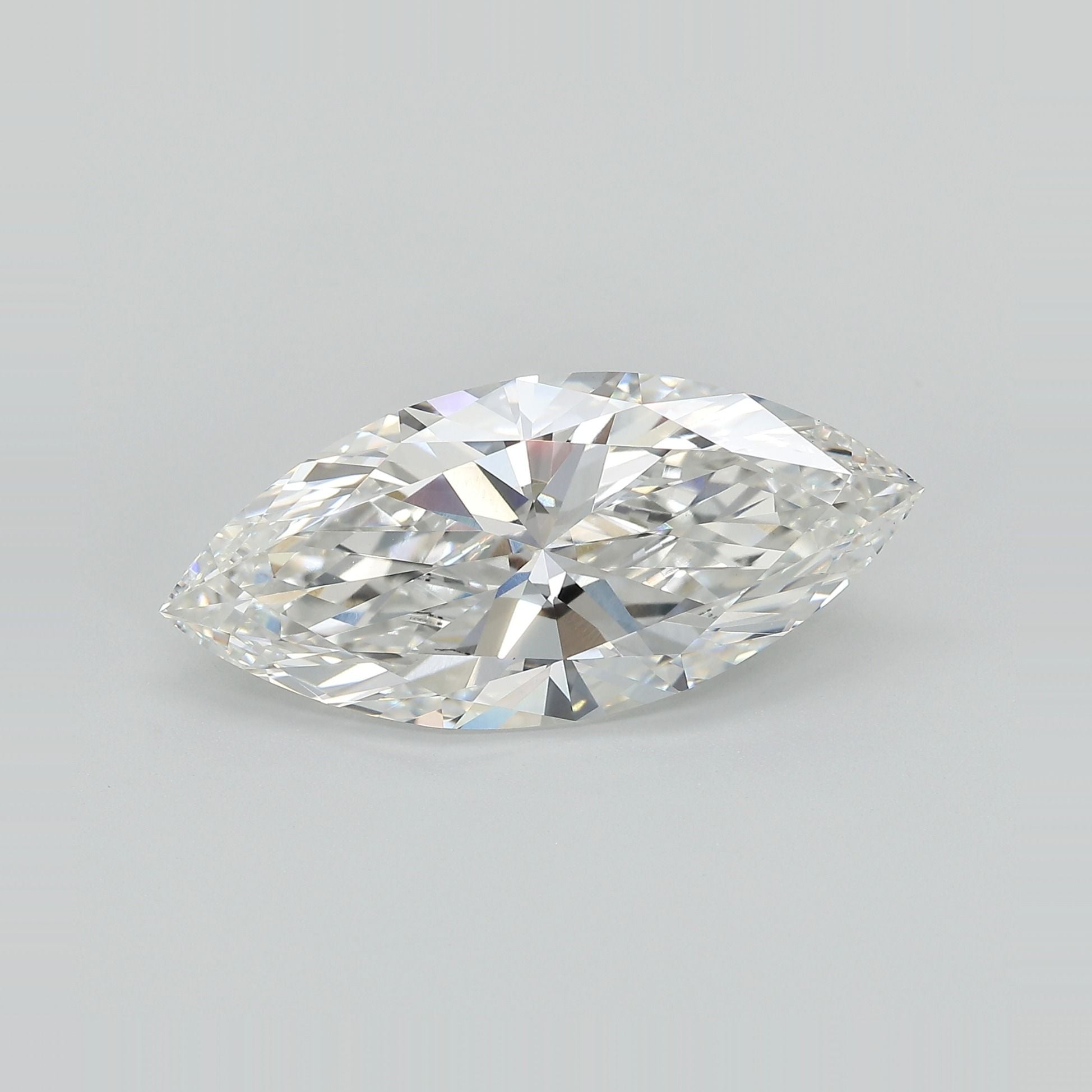 7.04 Carat F-VVS2 Marquise Lab Diamond