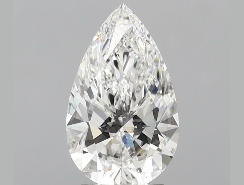 3.00 Carat F-VS2 Pear Lab Diamond