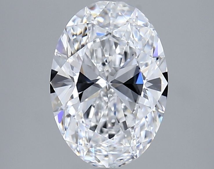 2.00 Carat D-VVS1 Oval Lab Diamond