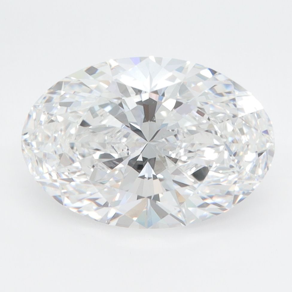 2.95 Carat D-VVS2 Oval Lab Diamond