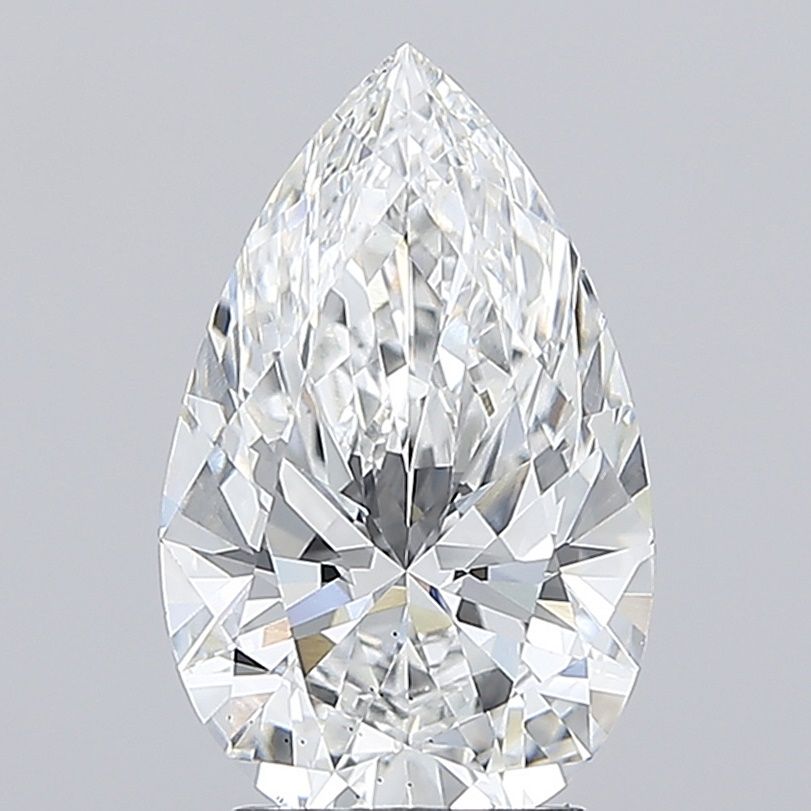 3.09 Carat E-VS2 Pear Lab Diamond