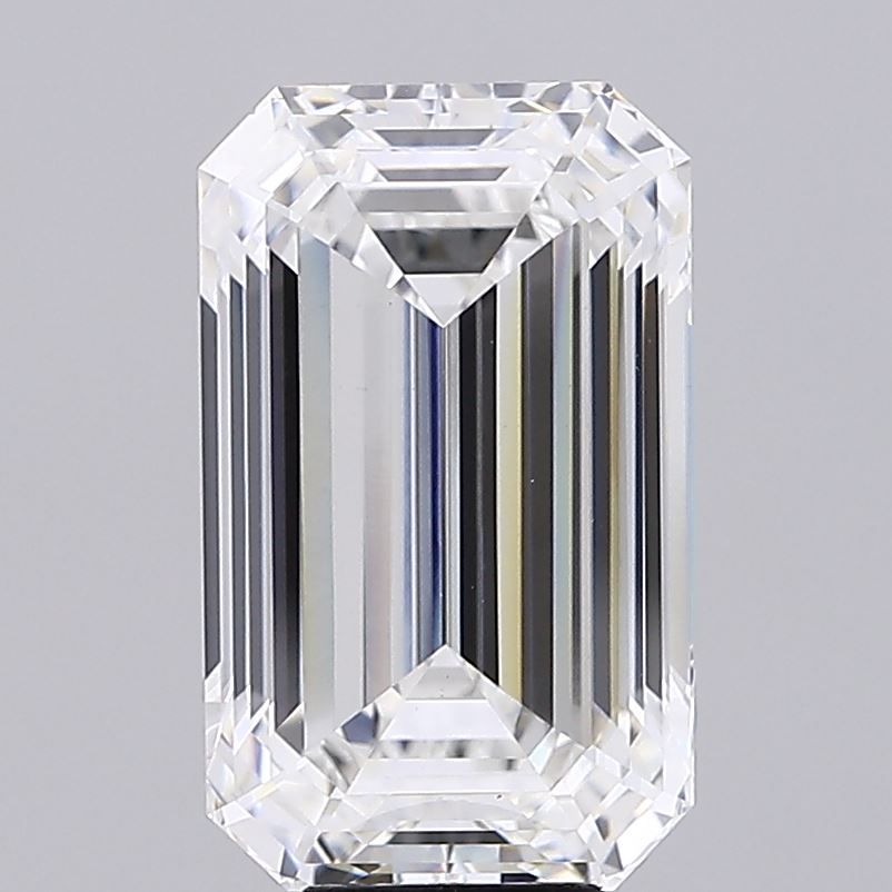 10.01 Carat F-VS1 Emerald Lab Diamond