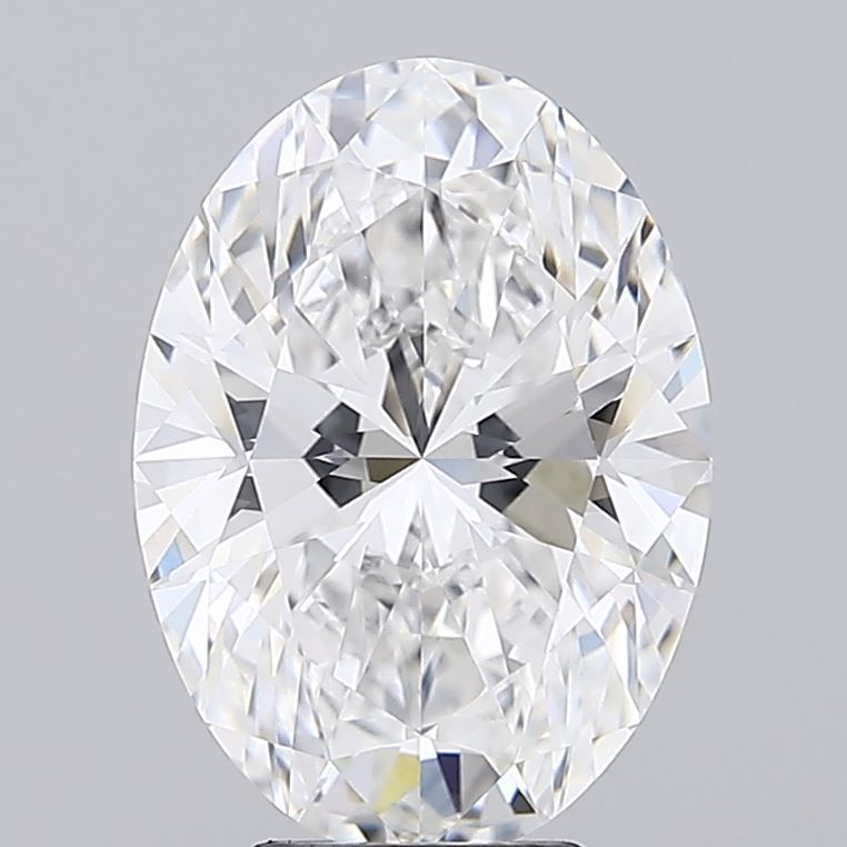 5.52 Carat E-VVS1 Oval Lab Diamond