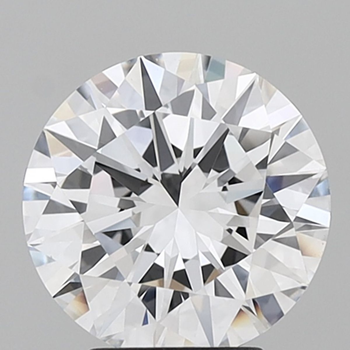 3.39 Carat D-IF Round Lab Diamond