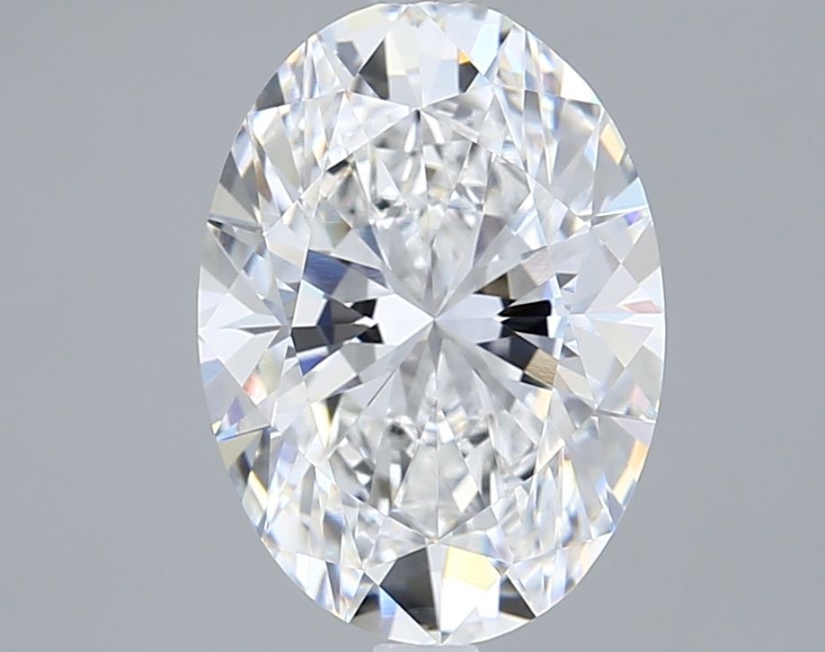 3.53 Carat D-VVS2 Oval Lab Diamond