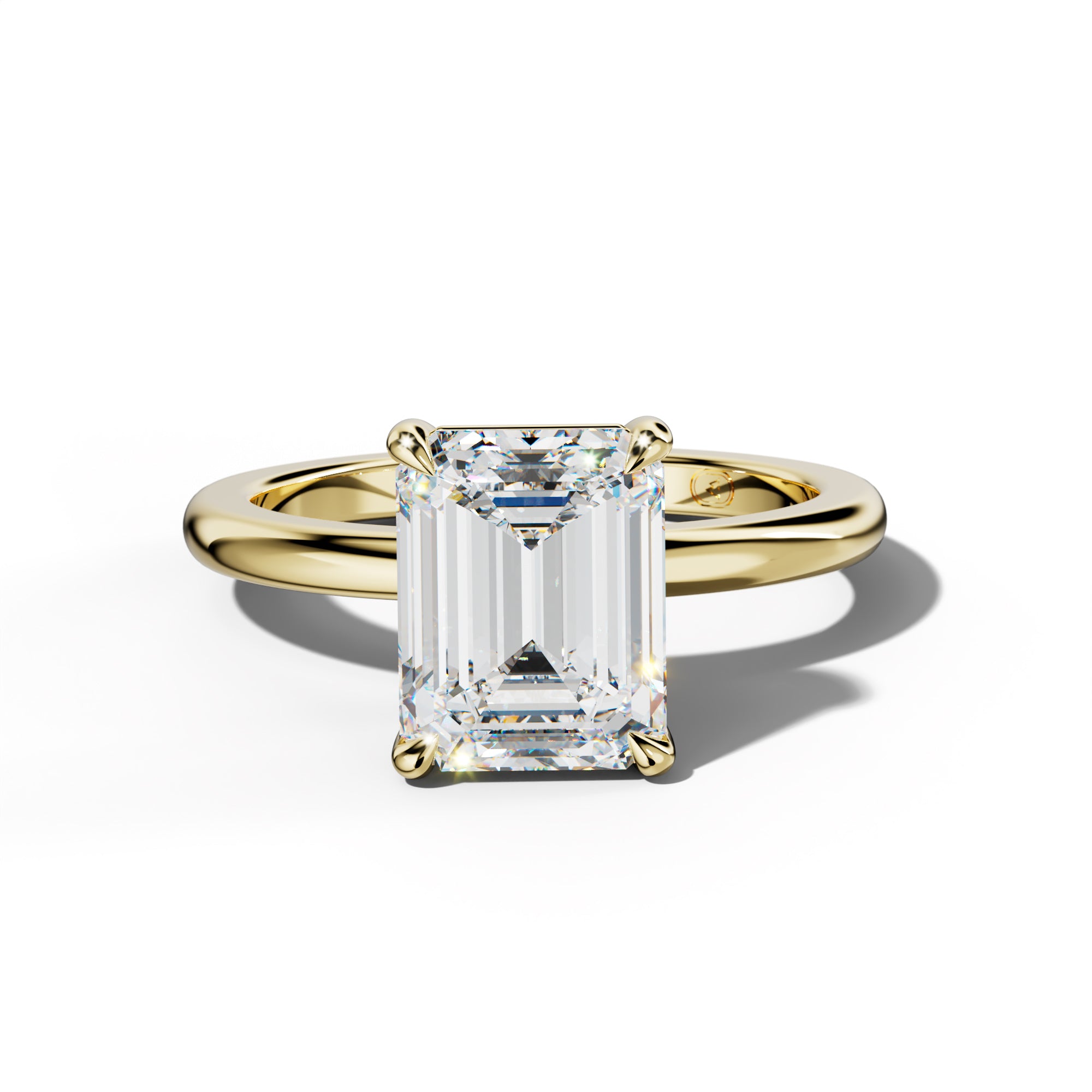 Alice Emerald Cut Engagement Ring