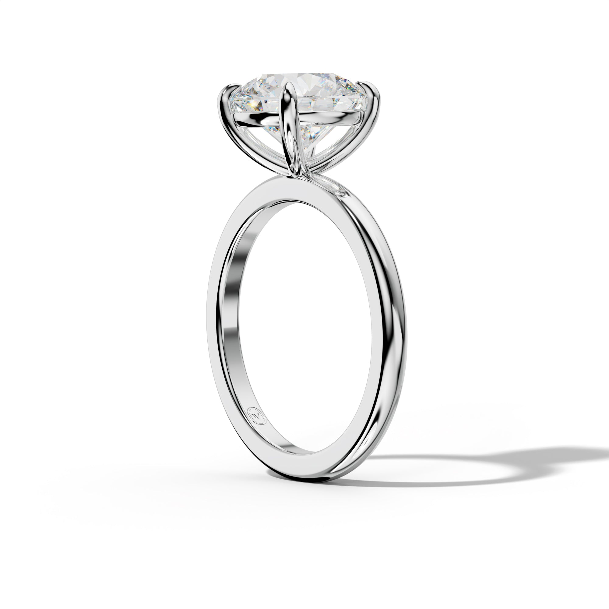 Alice Round Diamond  Engagement Ring