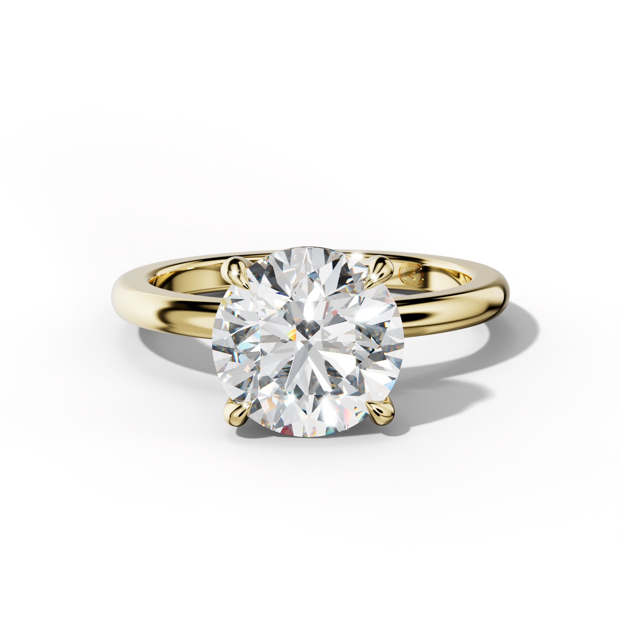 Alice Round Diamond  Engagement Ring