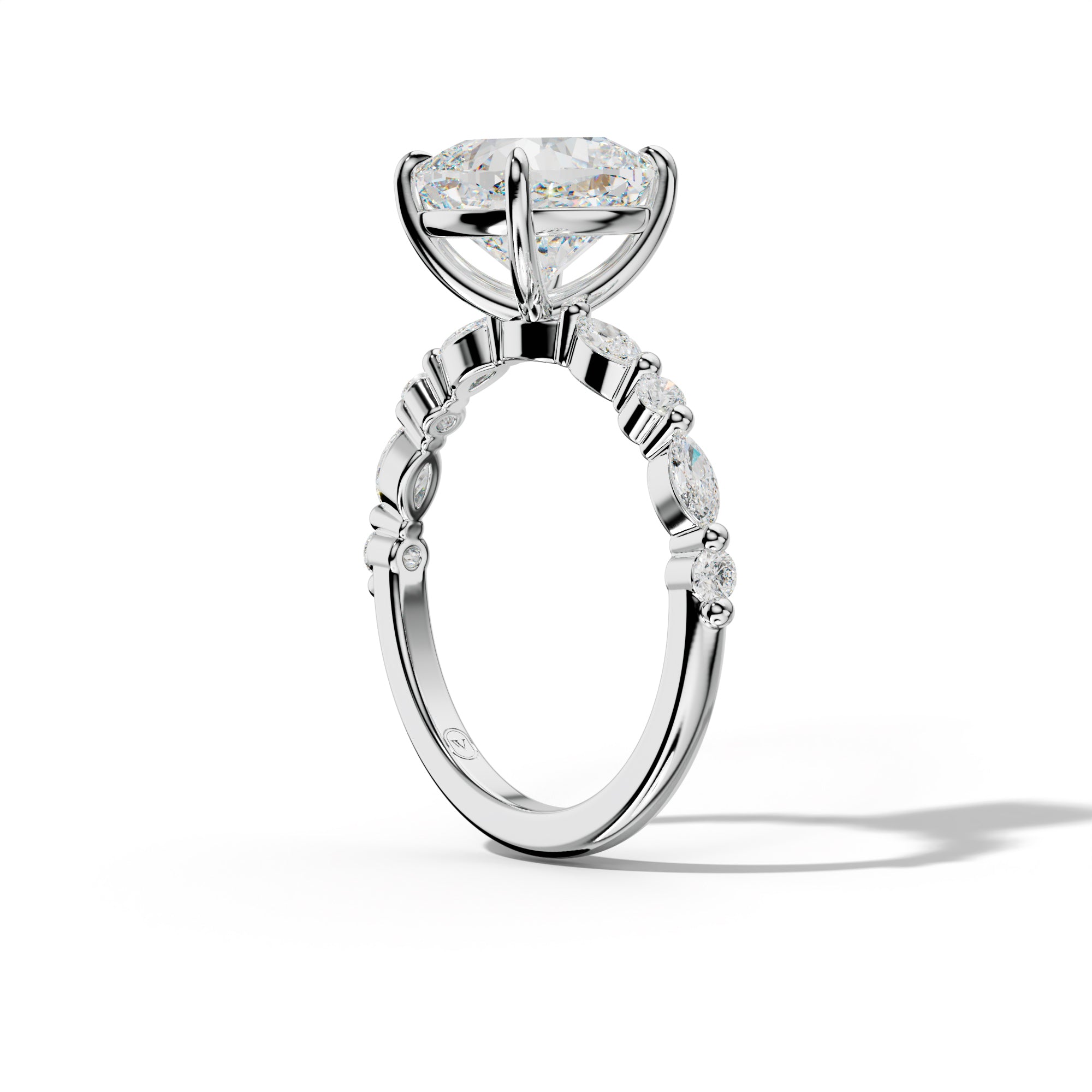 Rosie Cushion Diamond Engagement Ring