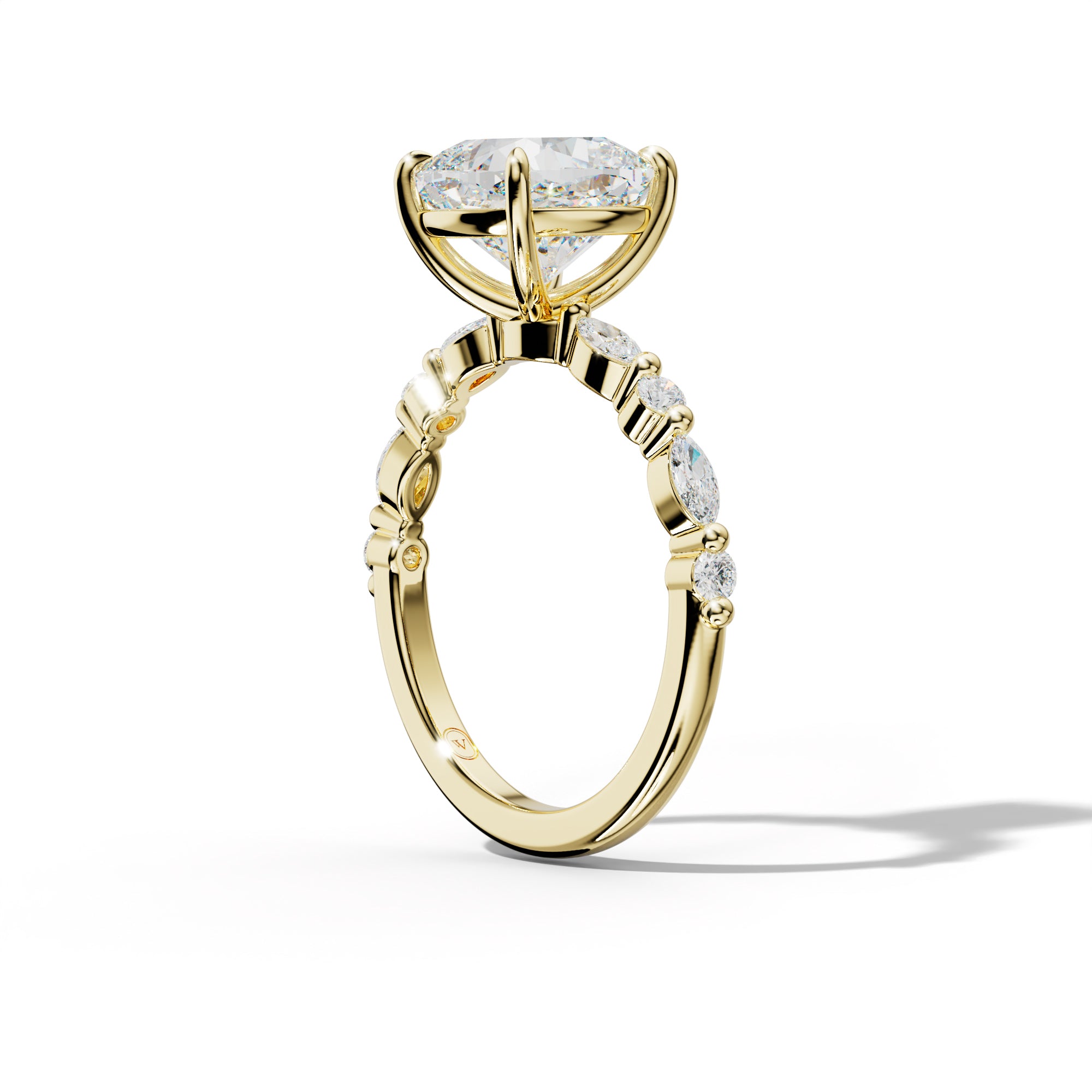 Rosie Cushion Diamond Engagement Ring