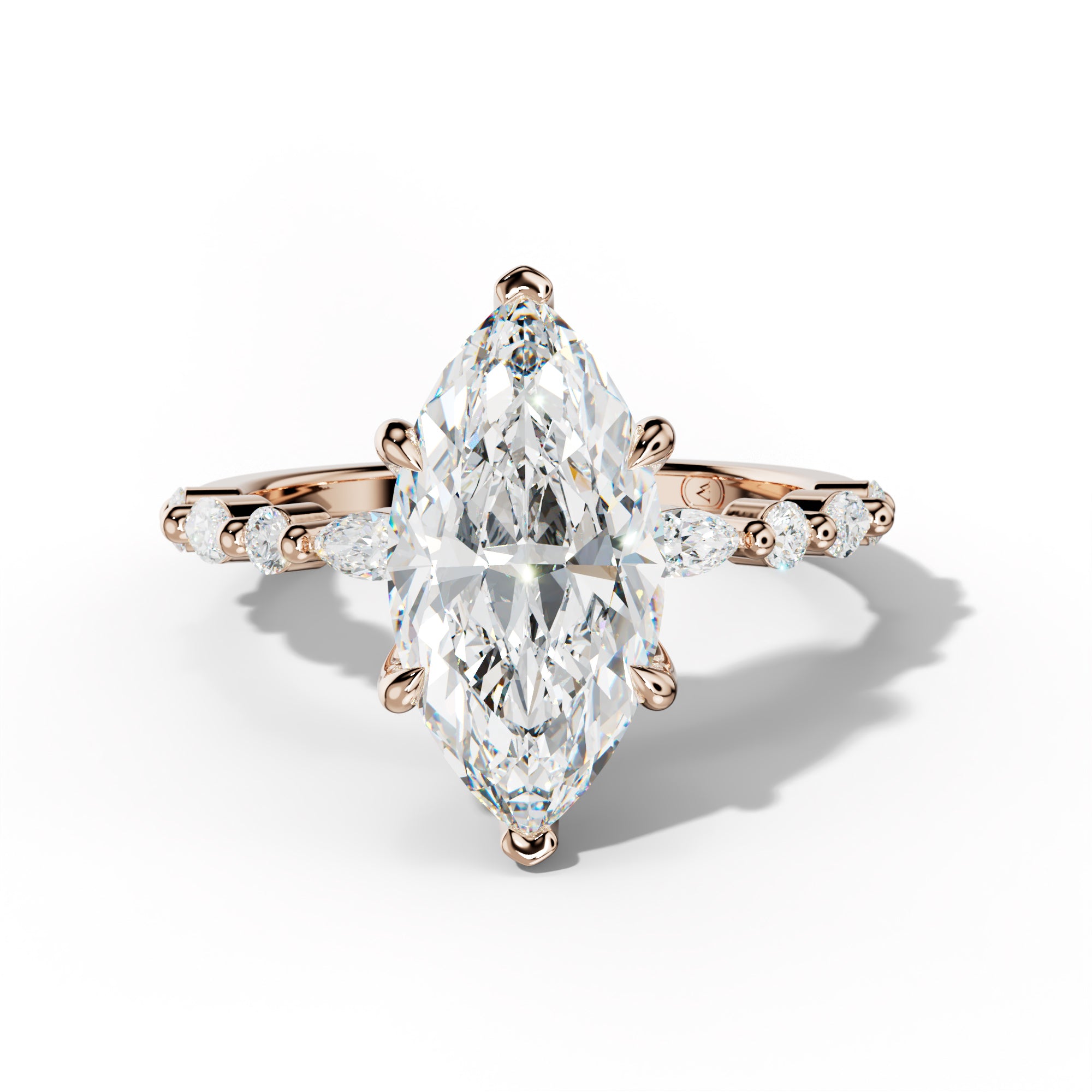 Rosie Marquise Diamond Engagement Ring