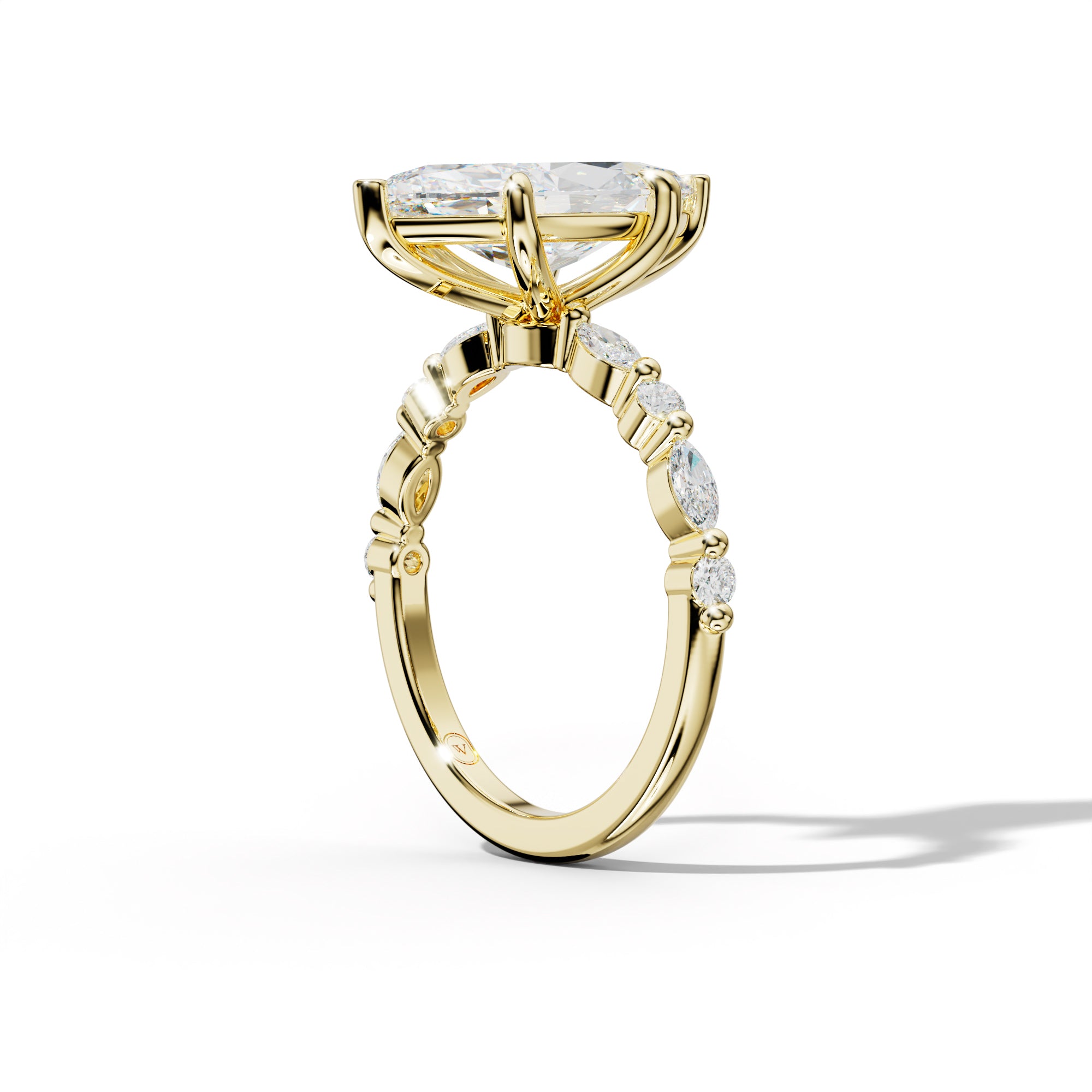 Rosie Marquise Diamond Engagement Ring