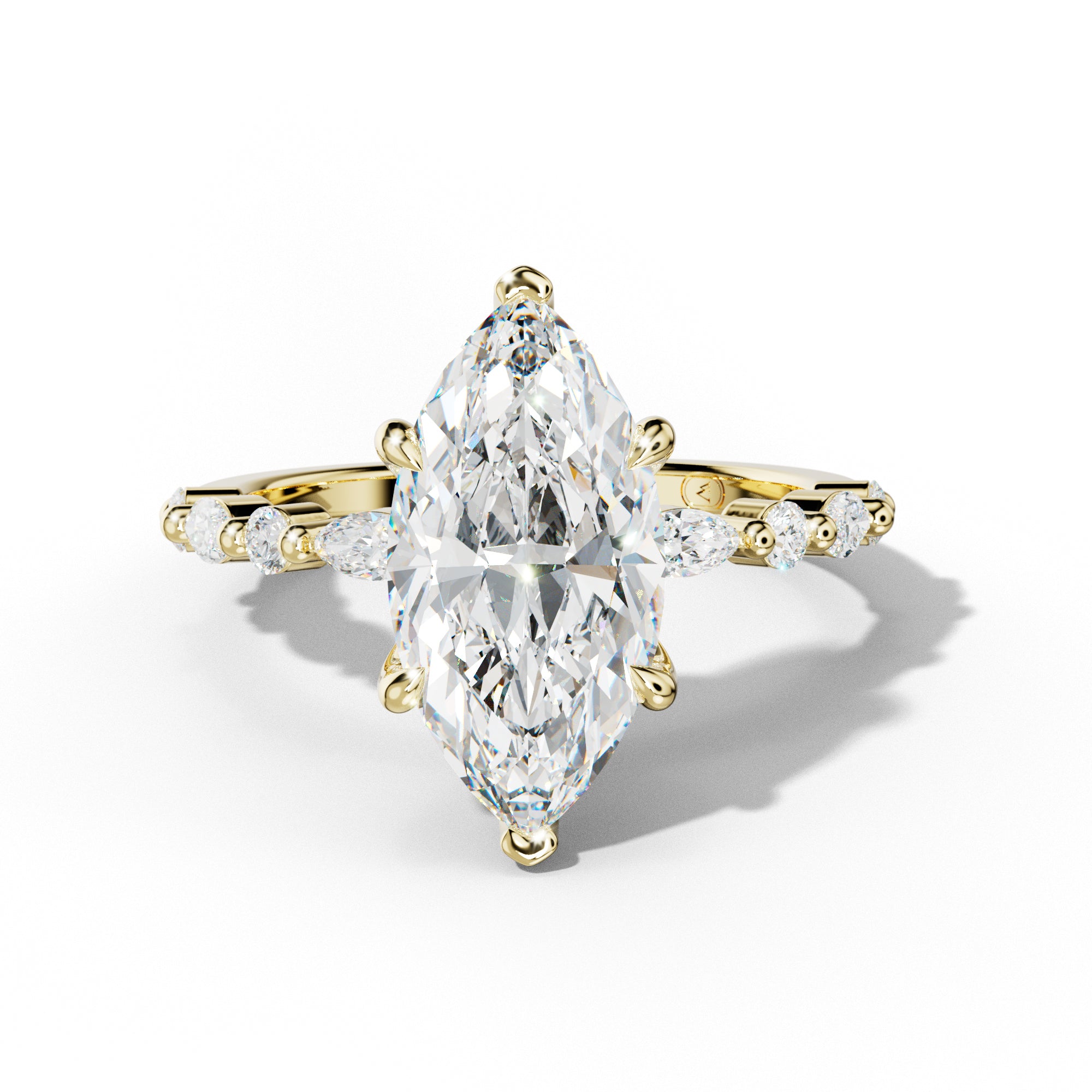 Rosie Marquise Diamond Engagement Ring