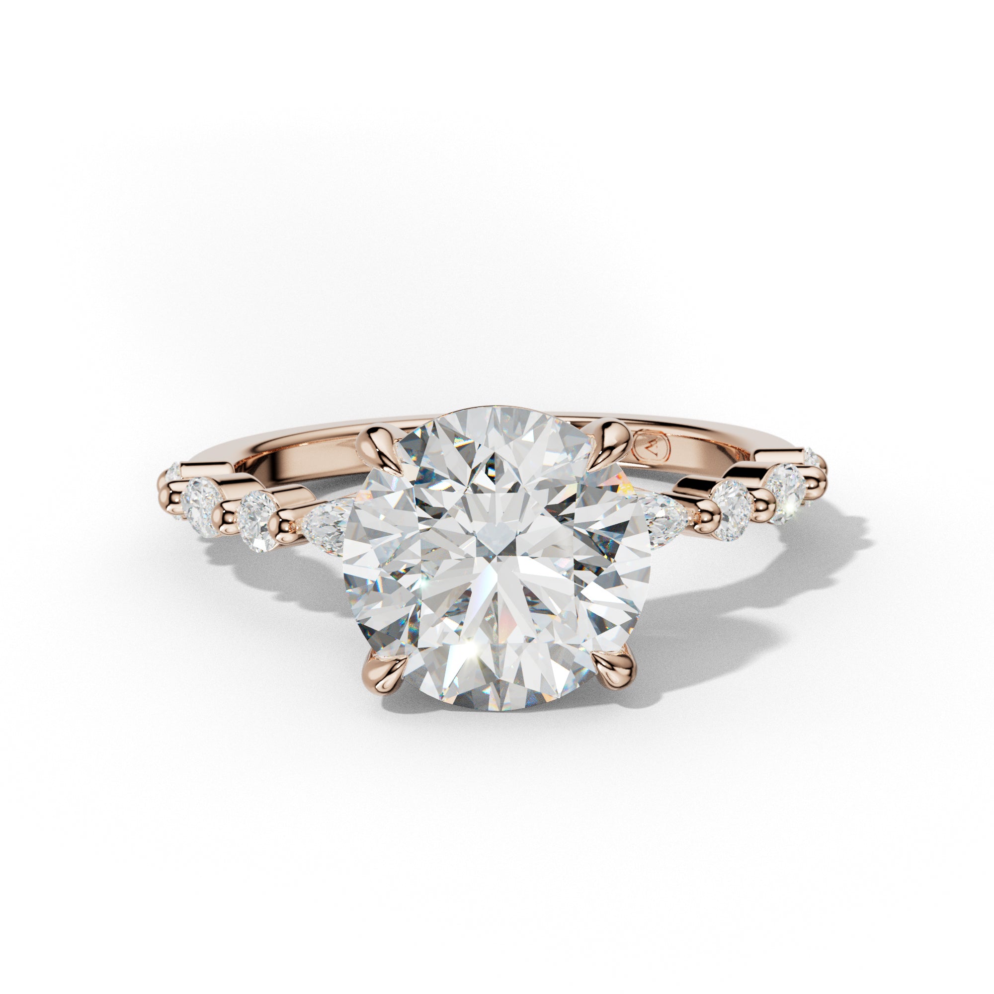 Rosie Round Diamond  Engagement Ring