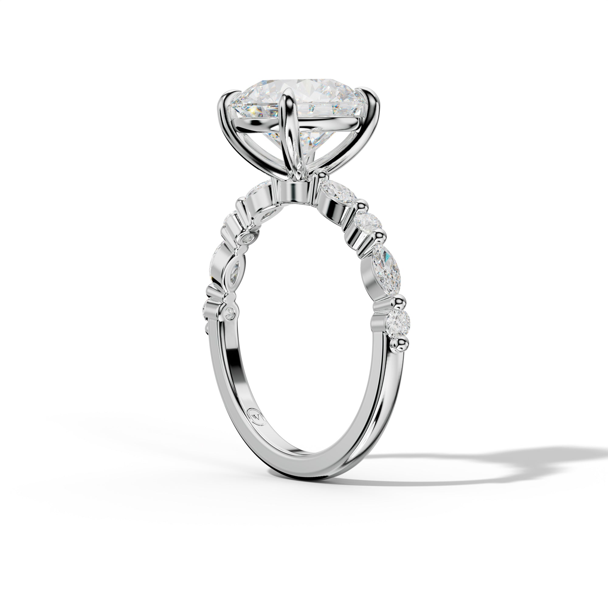 Rosie Round Diamond  Engagement Ring