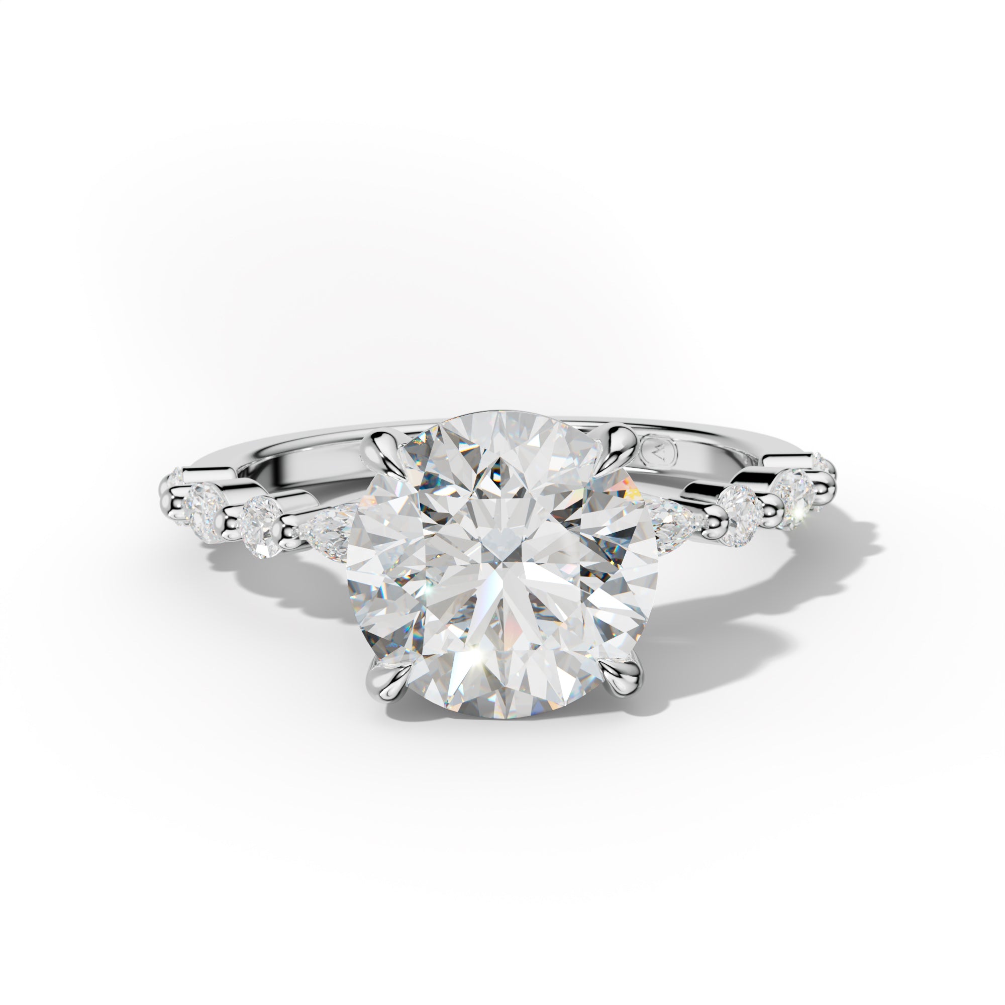 Rosie Round Diamond  Engagement Ring