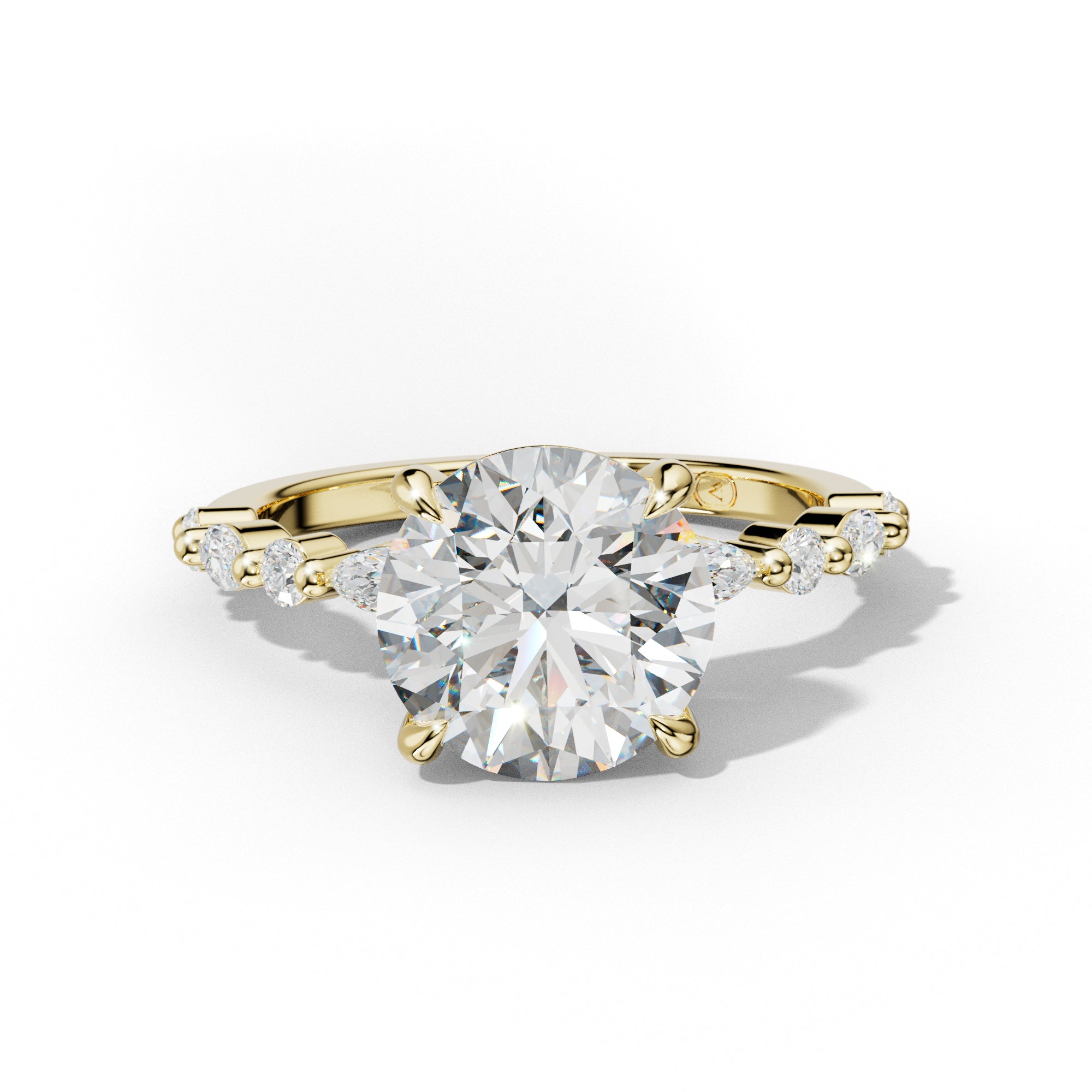Rosie Round Diamond  Engagement Ring