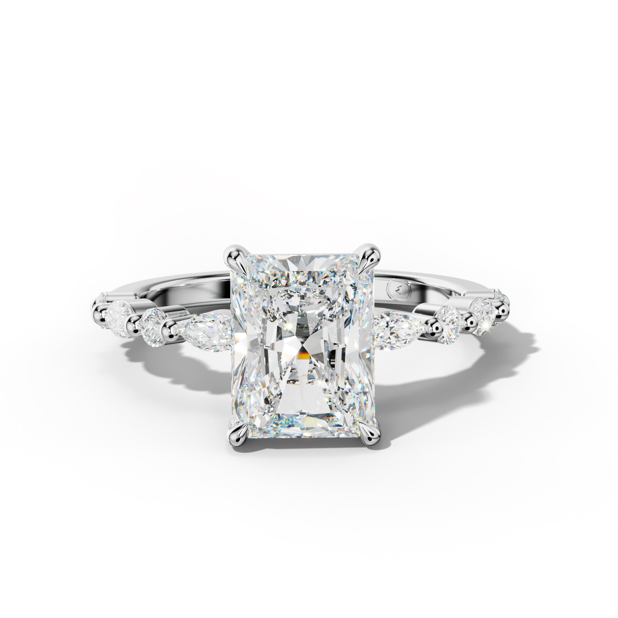 Rosie Radiant Diamond Engagement Ring