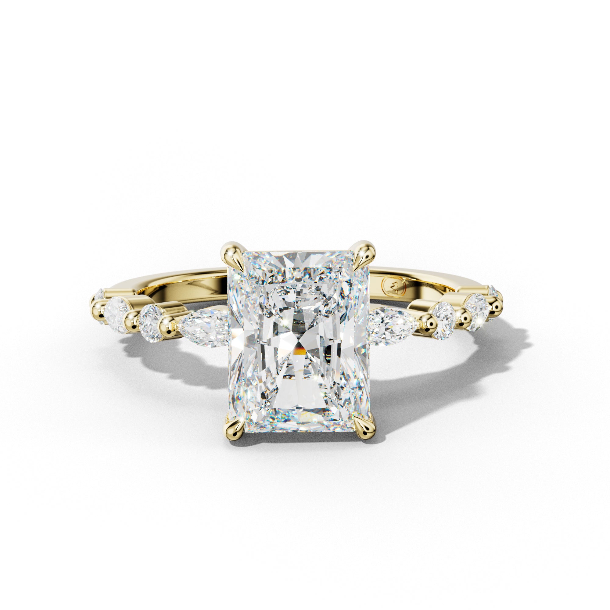 Rosie Radiant Diamond Engagement Ring