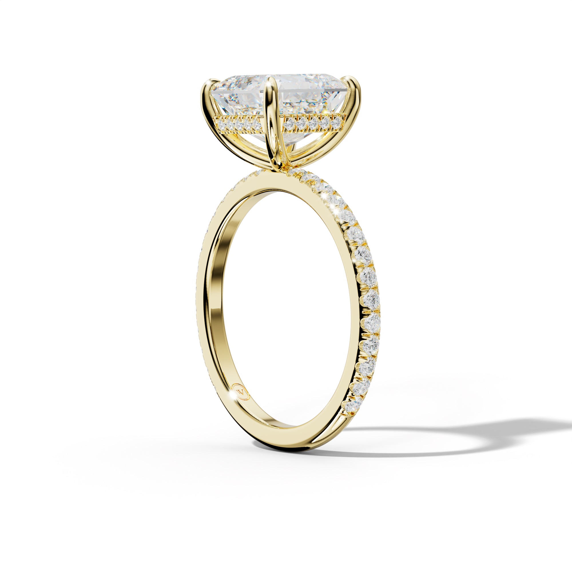 Noor Asscher Diamond Engagement Ring