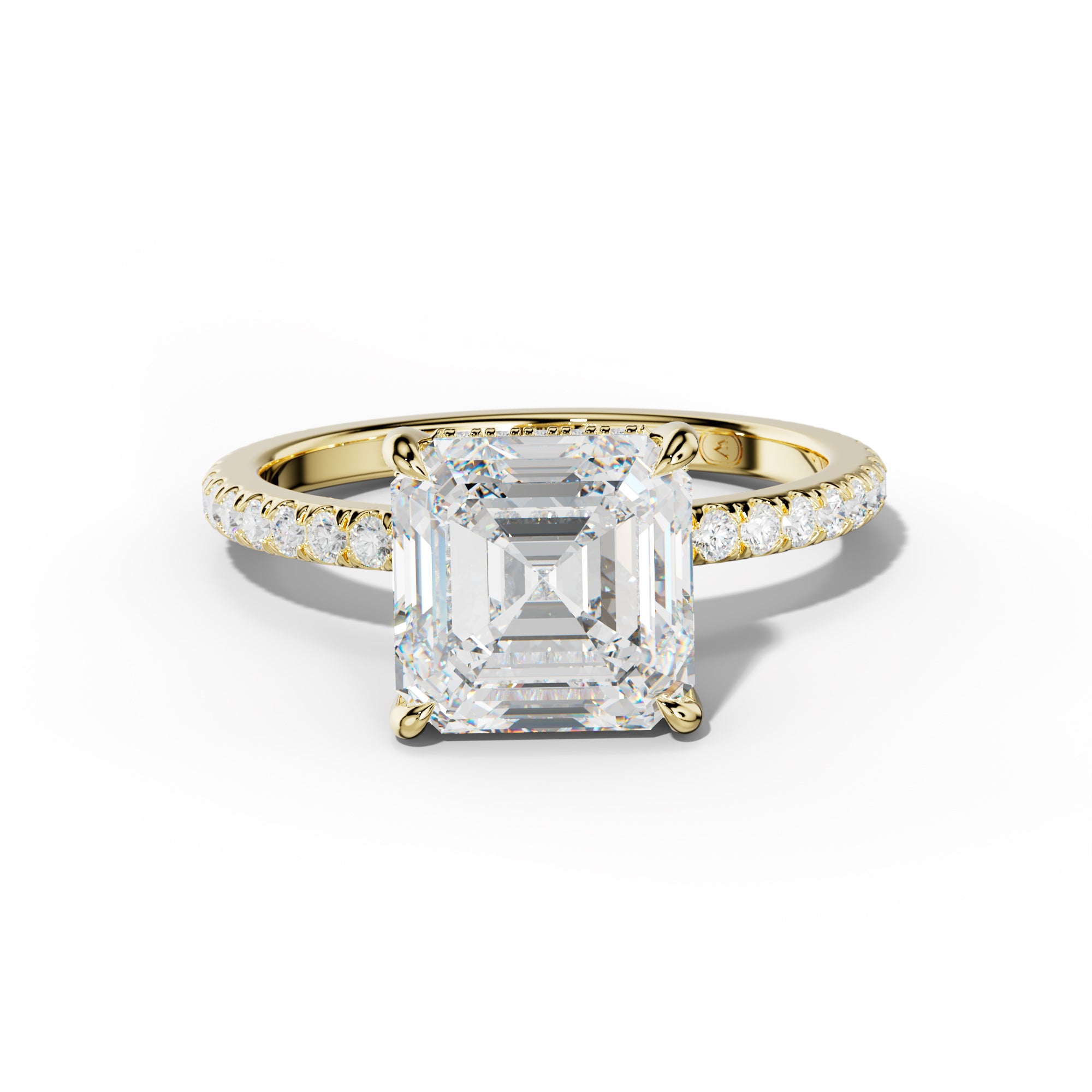 Noor Asscher Diamond Engagement Ring