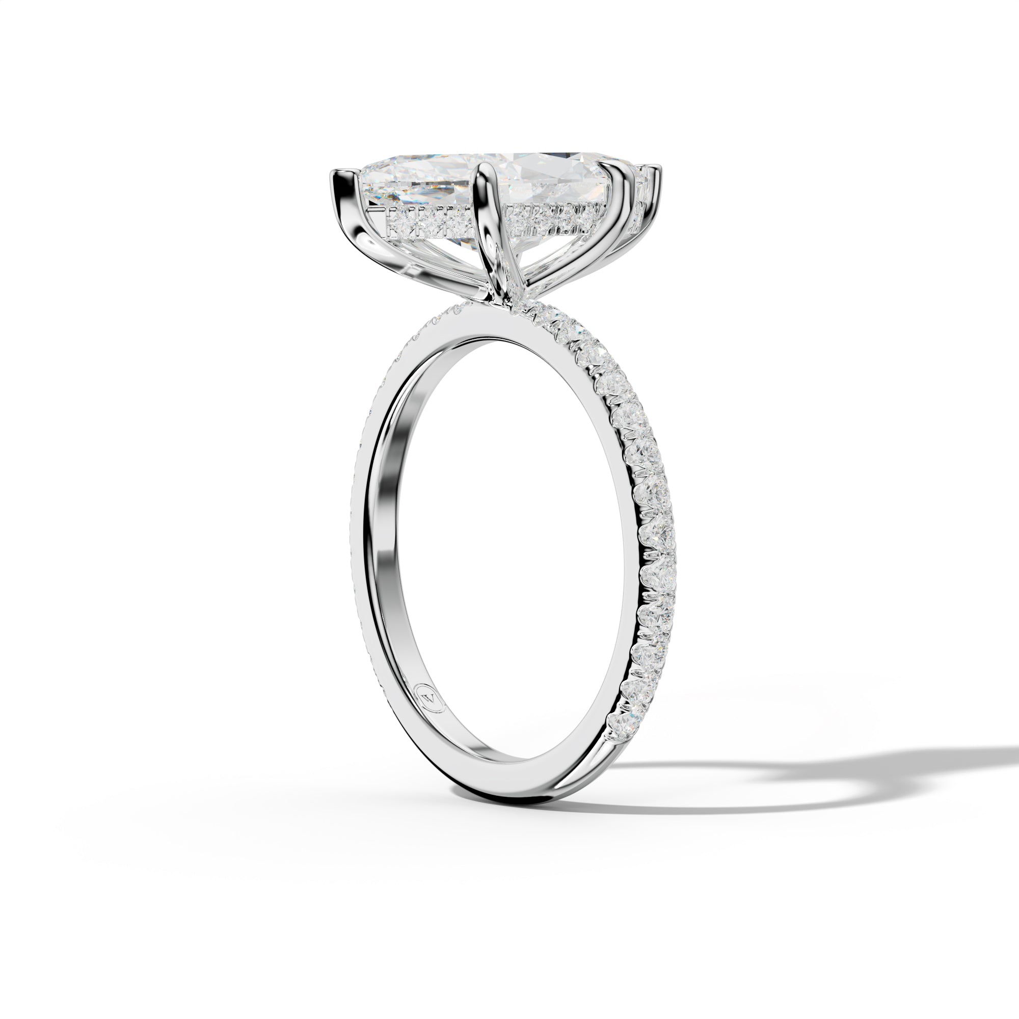 Noor Marquise Diamond Engagement Ring