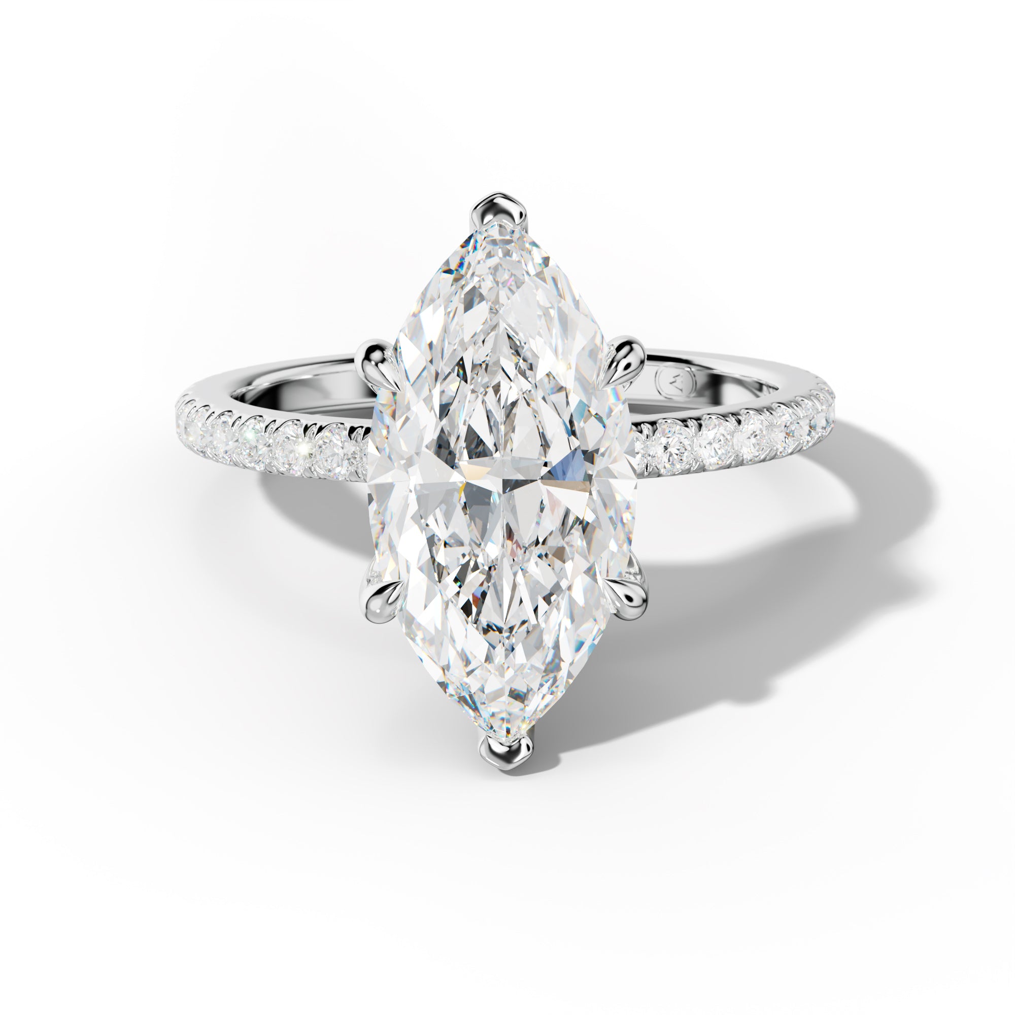 Noor Marquise Diamond Engagement Ring