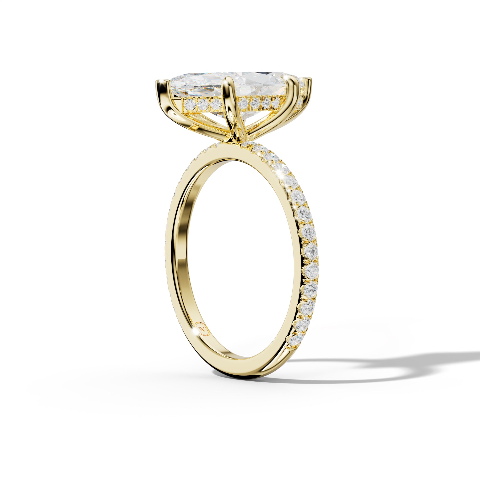 Noor Marquise Diamond Engagement Ring