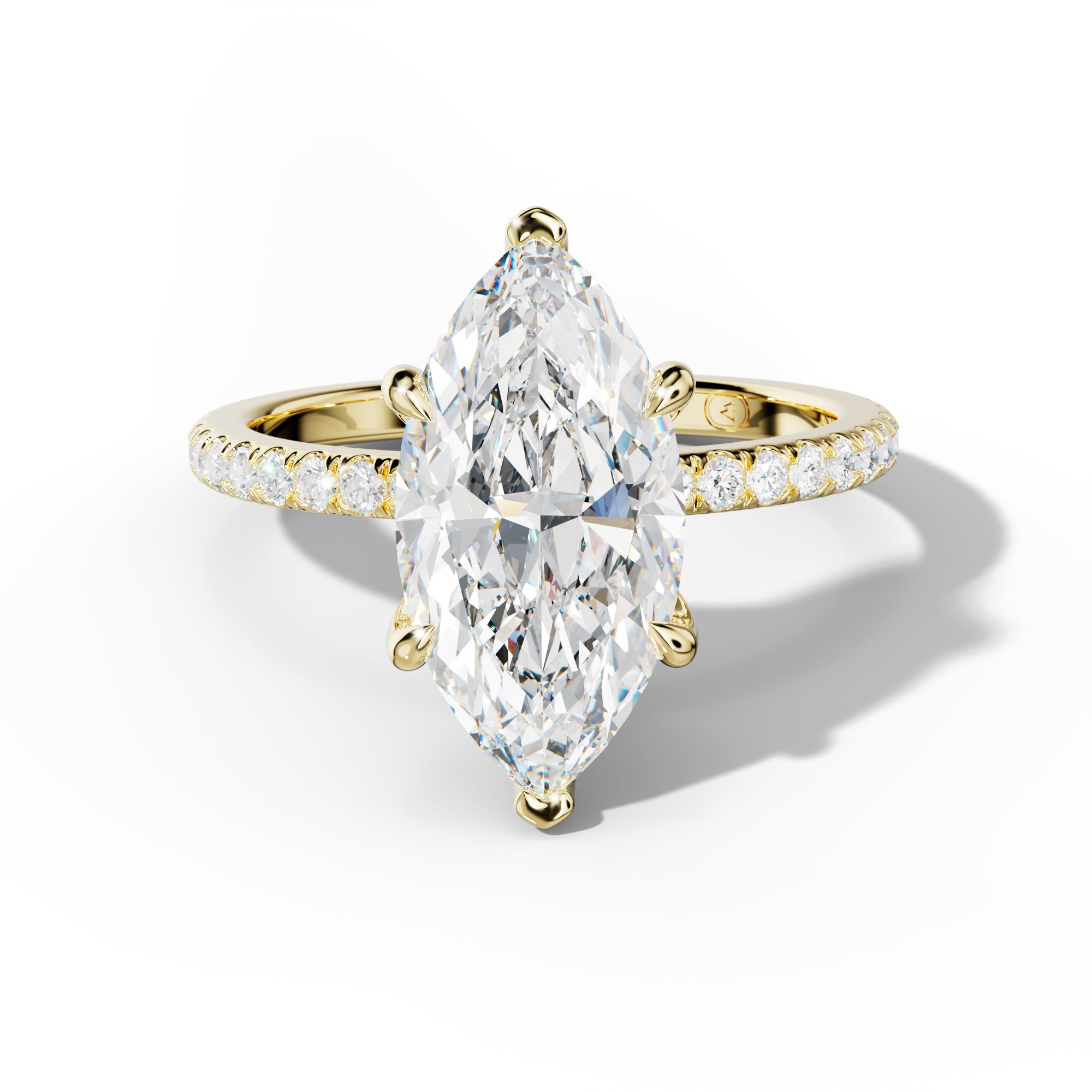 Noor Marquise Diamond Engagement Ring