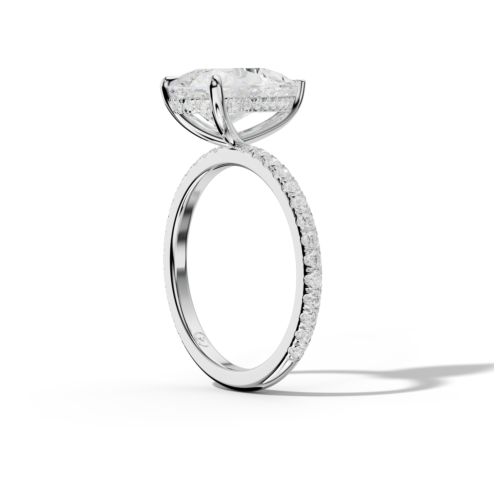 Noor Pear Shape Engagement Ring