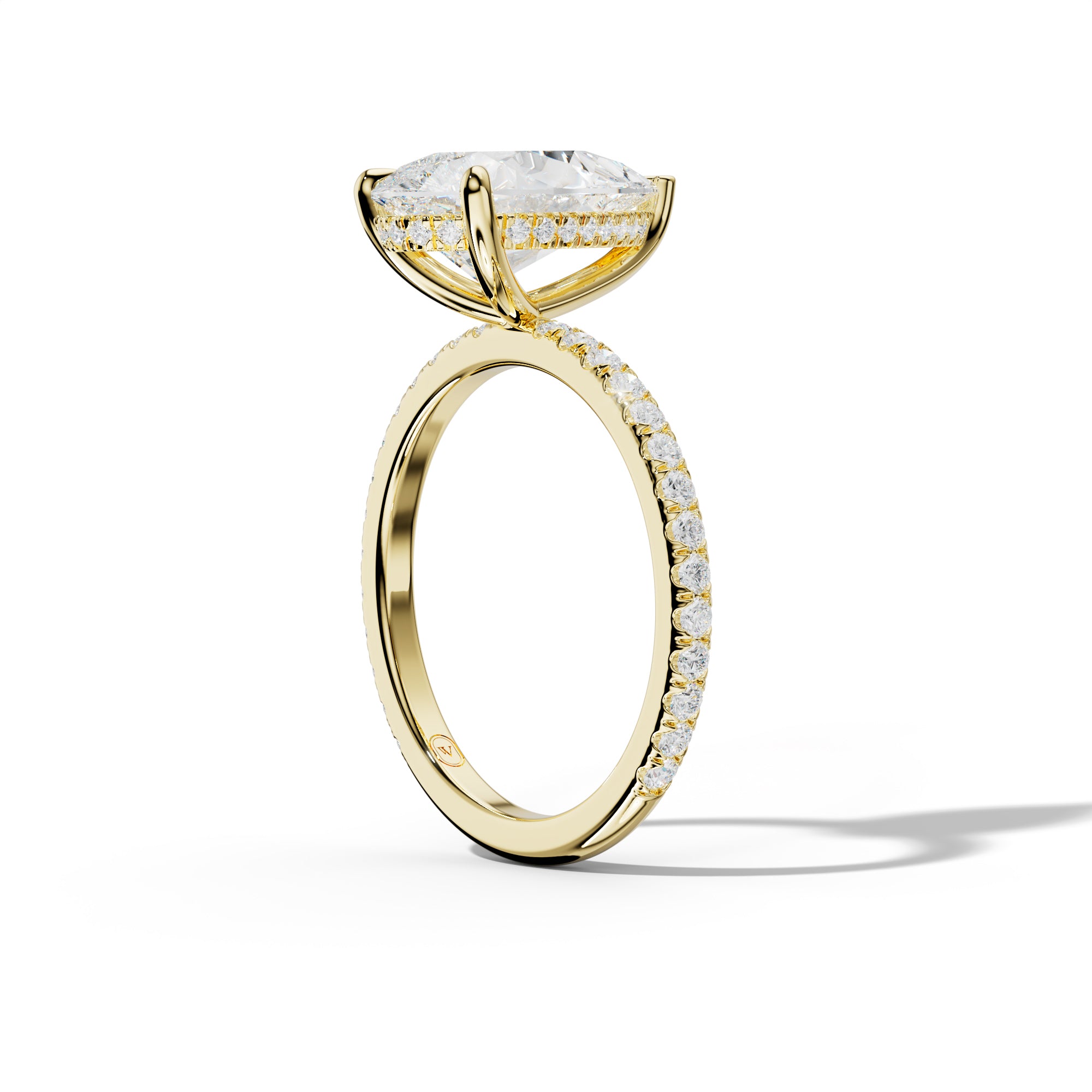 Noor Pear Shape Engagement Ring