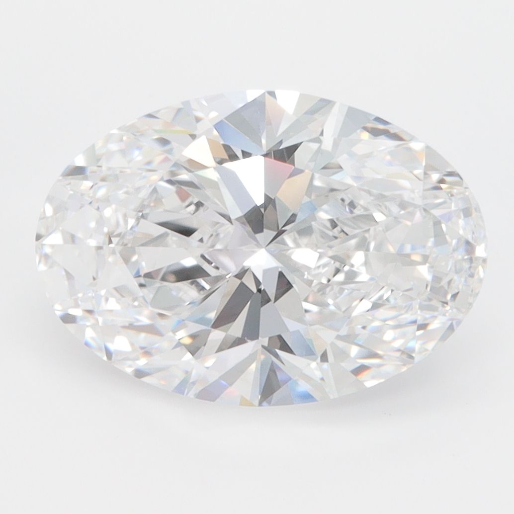 3.56 Carat D-VVS1 Oval Lab Diamond