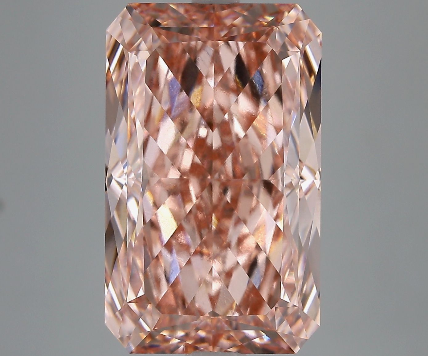 9.11 Carat Radiant Cut Fancy Pink