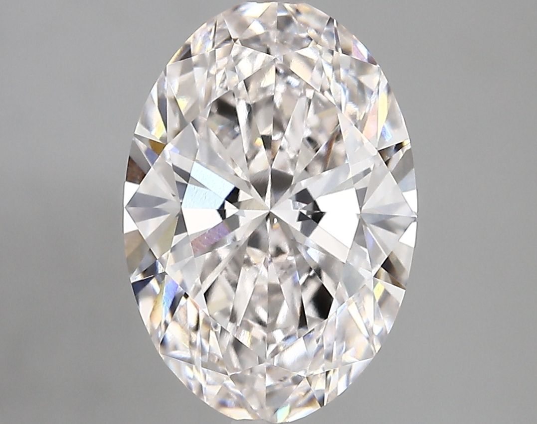 3.25 Carat F-VVS2 Oval Lab Diamond