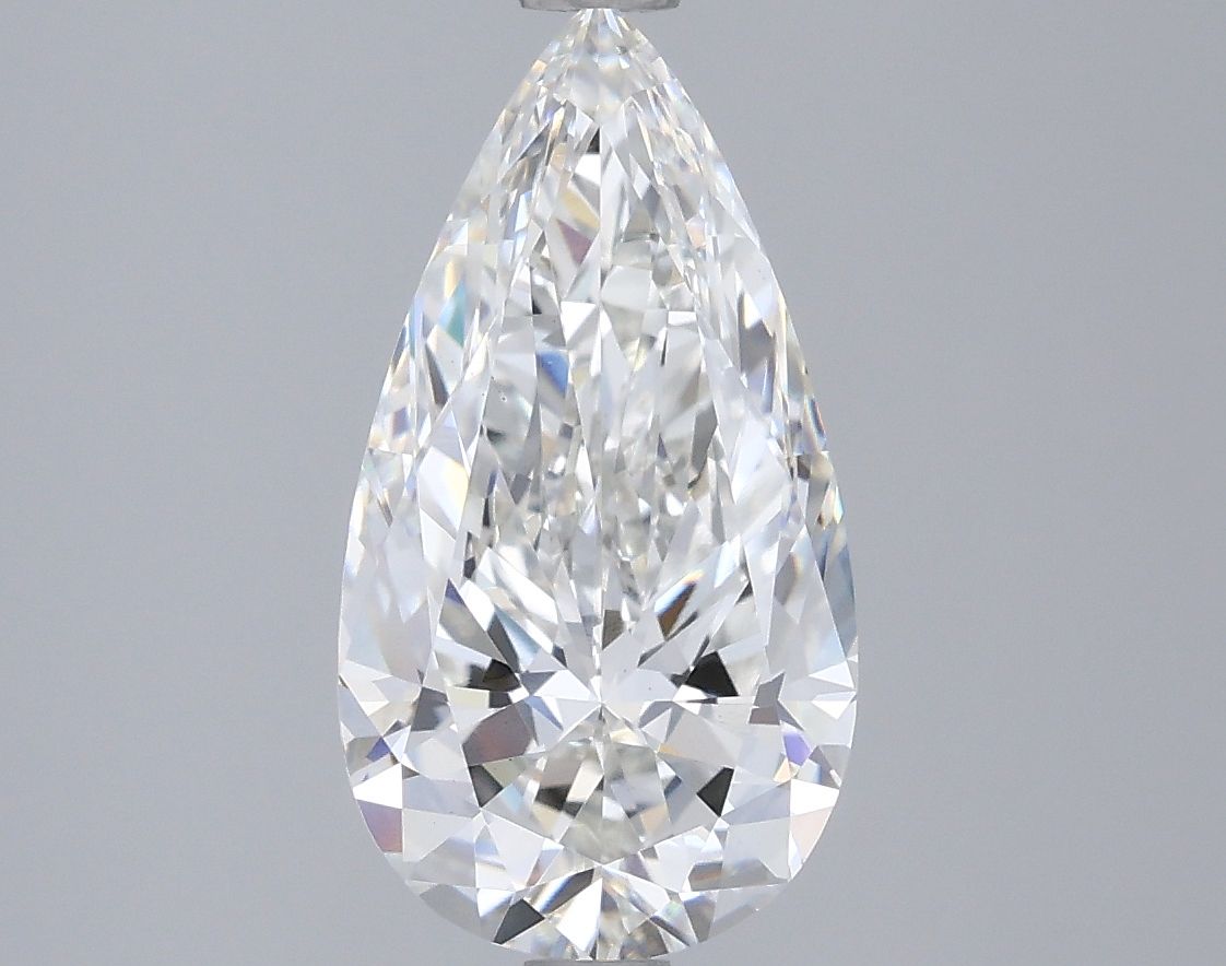 2.50 Carat F-VS1 Pear Lab Diamond