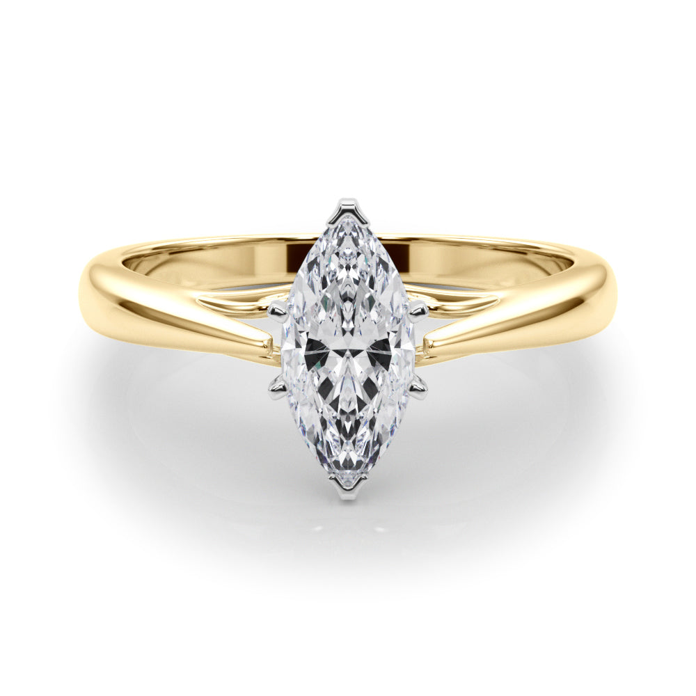 Katerina Marquise Diamond Solitaire Engagement Ring